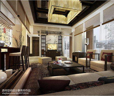 中式會所設計 傳統(tǒng)與現(xiàn)代的完美融合