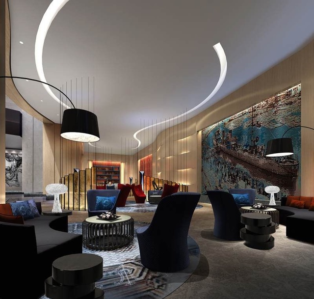 都美酒店裝修設計案例賞析 融合傳統(tǒng)與現(xiàn)代的會所設計美學