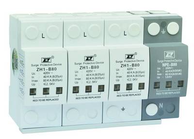 智能輸配電的“安全門將” 解讀中科恒ZH1-A15-4-385G-R-RS485浪涌保護(hù)器